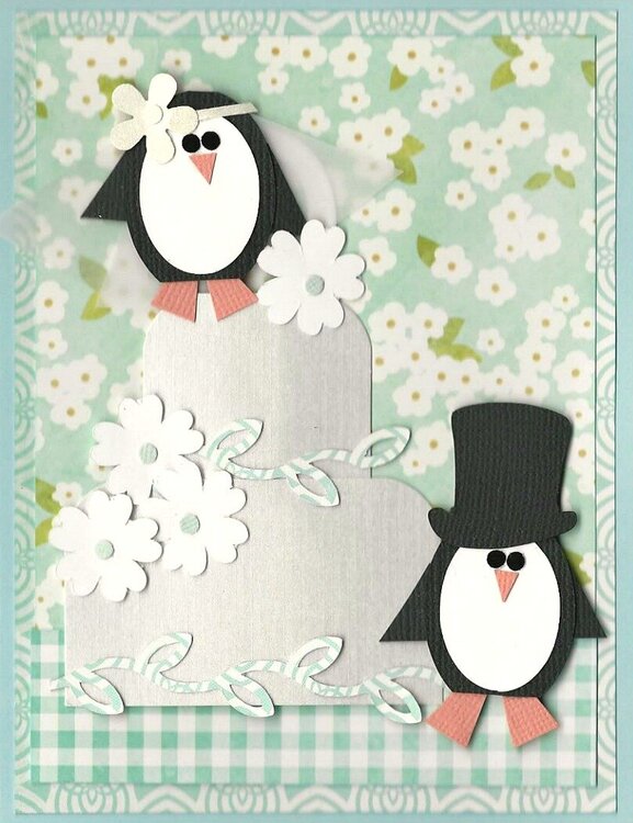 Penguin Wedding...Card Two