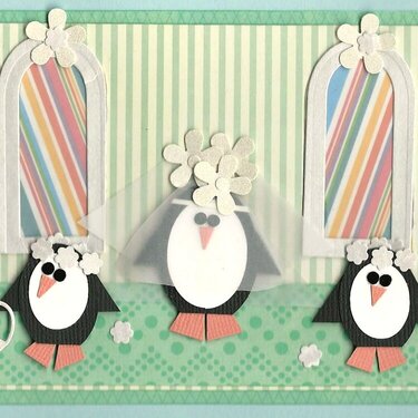 Penguin Wedding Card One