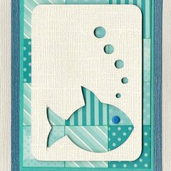 Inchies...Bubble Fish Card