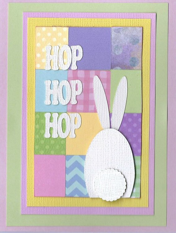 Hop Hop Hop....Inchie Easter Card