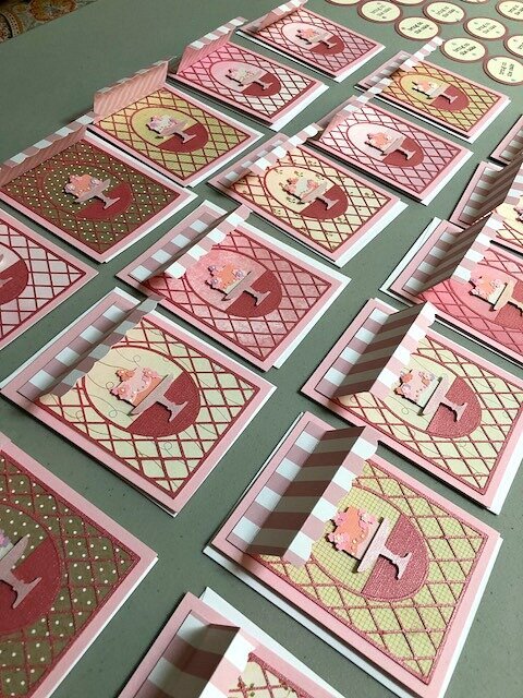 Group of&quot;Bring On The Cake&quot; Cards...