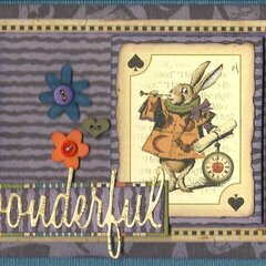 "Wonder"ful Card