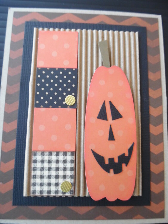 Inchie Pumpkin Card