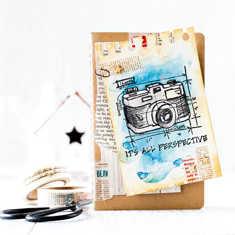 Distressed Notepage