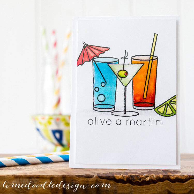 olive a martini