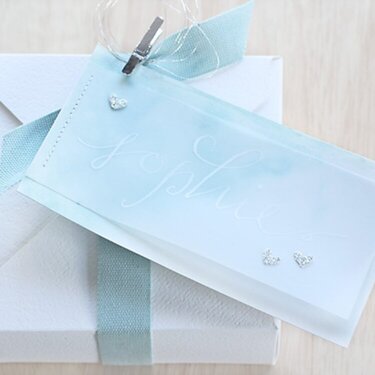 Tiffany inspired gift box