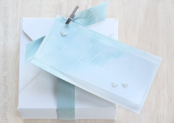 Tiffany inspired gift box