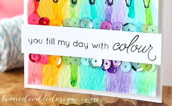 you fill my day with colour