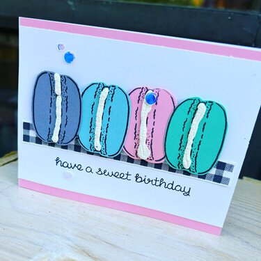 Macaron Card #2