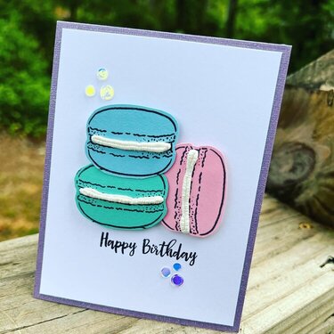 Macaron Card