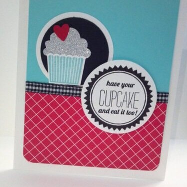 Have your cupcake and eat it too! Card
