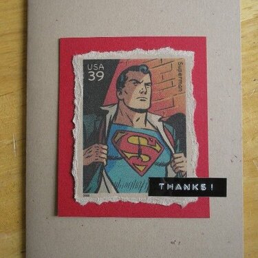 Superman Card 