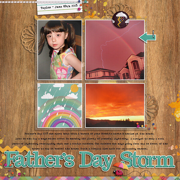 Storm on Father&#039;s Day