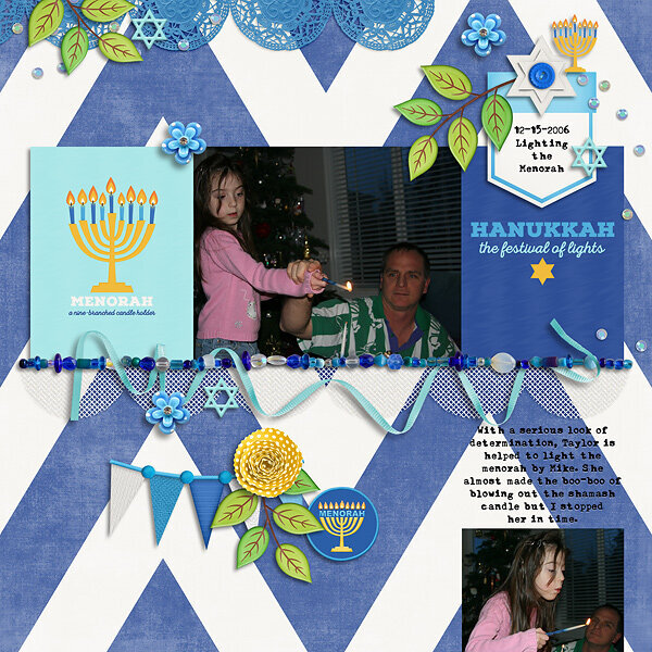 2006 Hanukkah Menorah