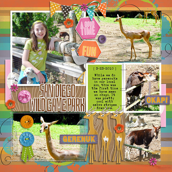 2010 Wild Game Park - Zoo Gerenuk