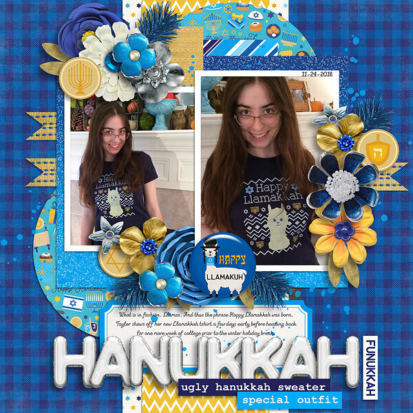 2018 Hanukkah Llama Shirt