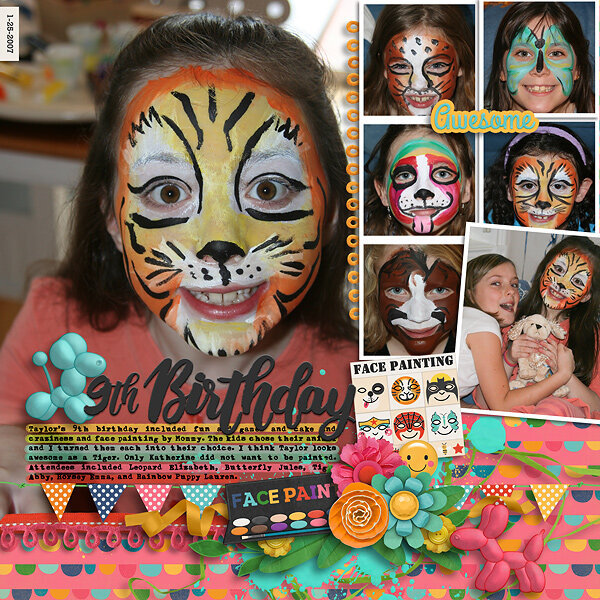 2009 Face Paint Birthday Party