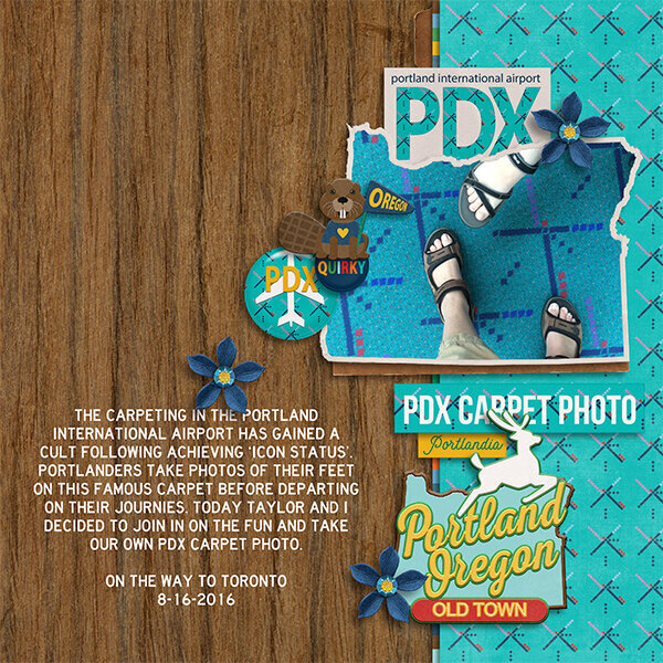 Portland Oregon PDX Carpet Photo