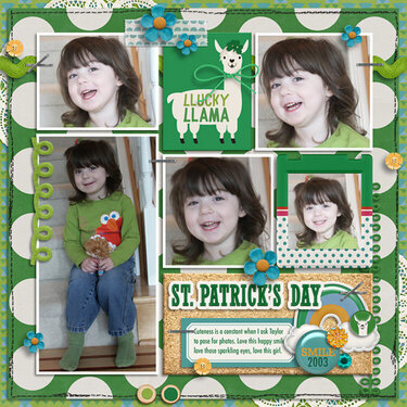 St. Patrick&#039;s Day Cutie