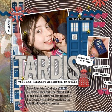TARDIS Necklace