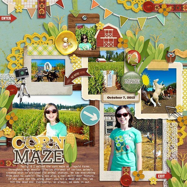 Corn Maze 2012 - Liepold Farms