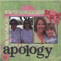 Journaling Challenge #8 - Apology