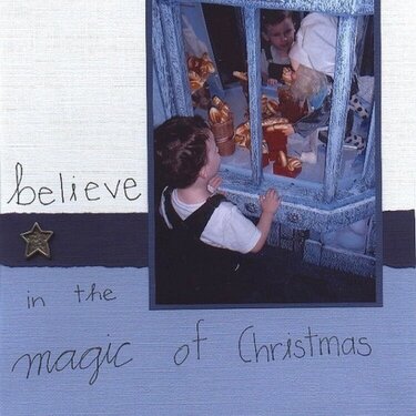 believe in the magic of Christmas
