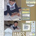 James reads