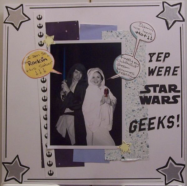 Yep were Star Wars geeks