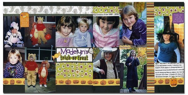 Seasonal Layouts : Madelyn&#039;s Trick or Treats