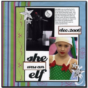 Themed Projects : She was an Elf