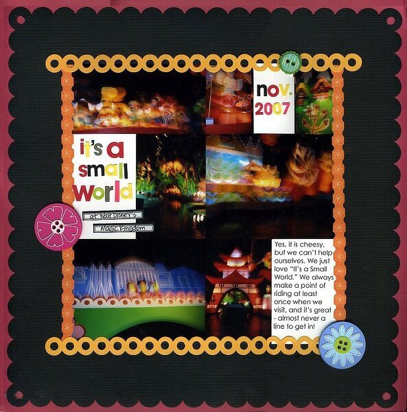 Themed Projects : It&#039;s a Small World