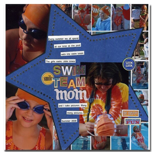 Themed Projects : Swim Team Mom