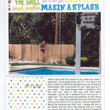 Makin&#039; a Splash