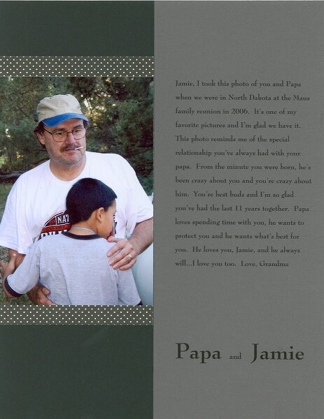 Papa and Jamie