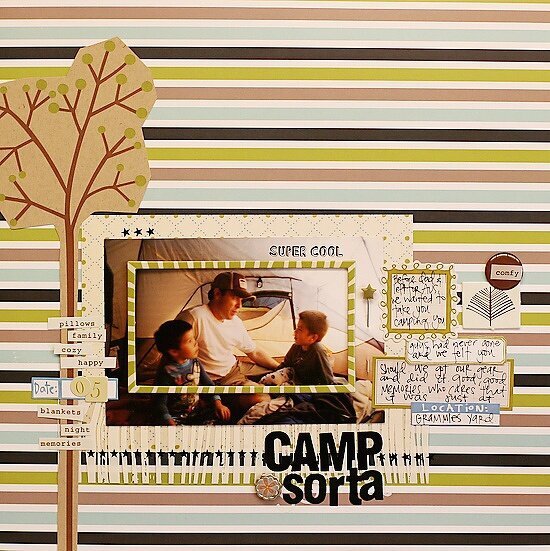 Themed Projects : camp... sorta!