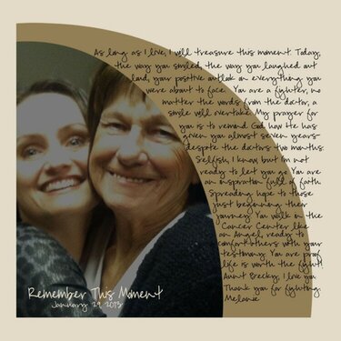 Remember this Moment