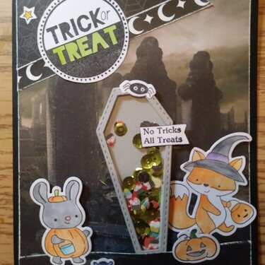 Halloween Shaker Card #3