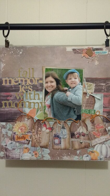 fall memories with mommy