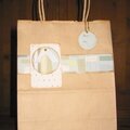 Altered gift bag