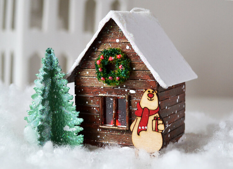 Christmas tree decoration &#039;Bear home&#039;