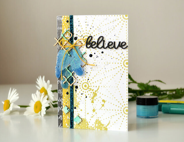 Card &#039;Believe&#039;