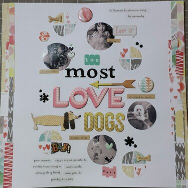 Most love dogs