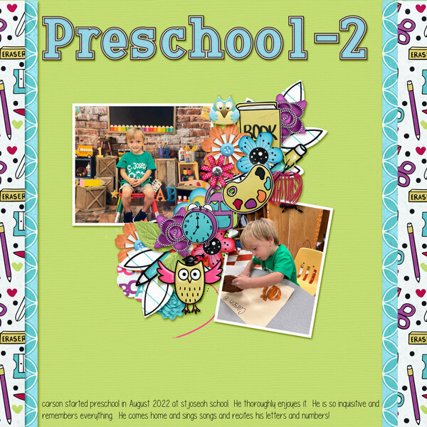 pre school 2