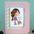 My Best Friend digi stamp from All Dressed Up