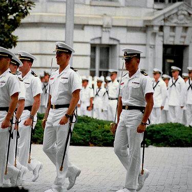 Midshipmen in Annapolis Naval Academy