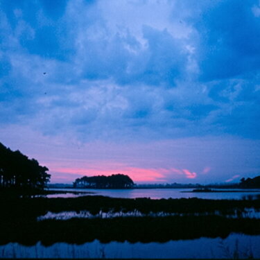 Sunrise on Chincoteague Island, Va