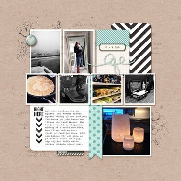 Digital Project Life week of Feb 3, right page