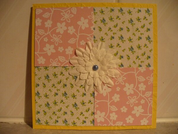 World Cardmaking Day QUICK card