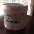 WSW14 A Makeover 'Felts & Sponges' tin